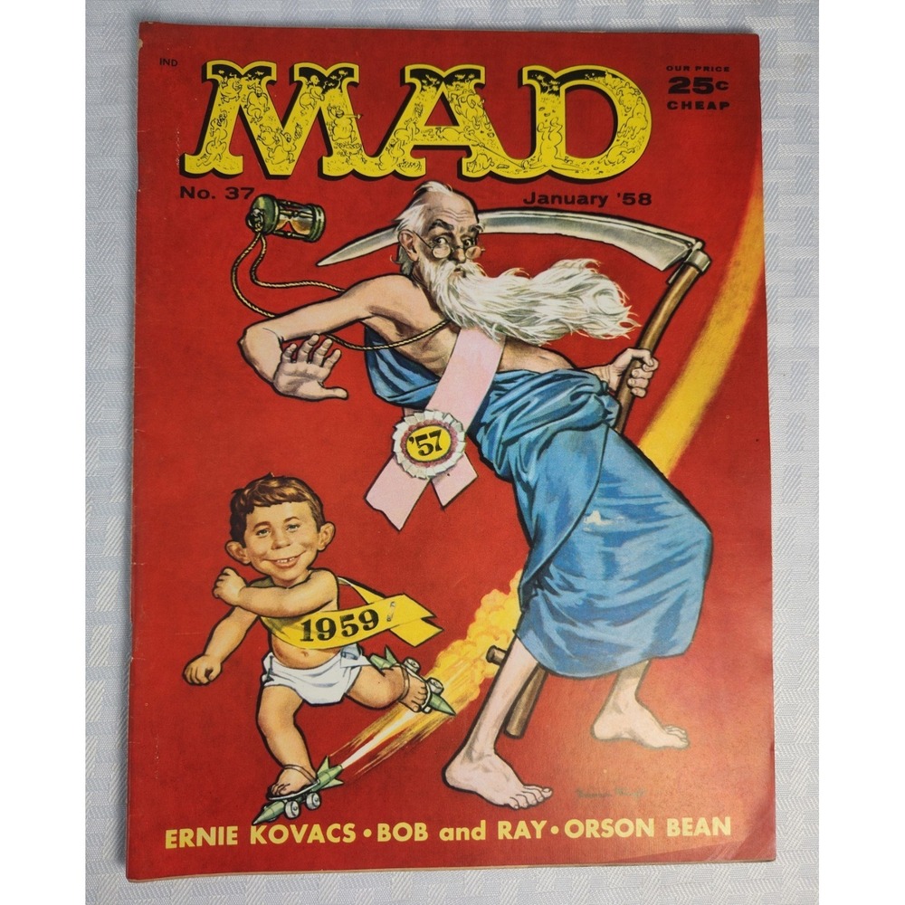 MAD Magazine #37 January 1958 EXCELLENT‎ Condition!
